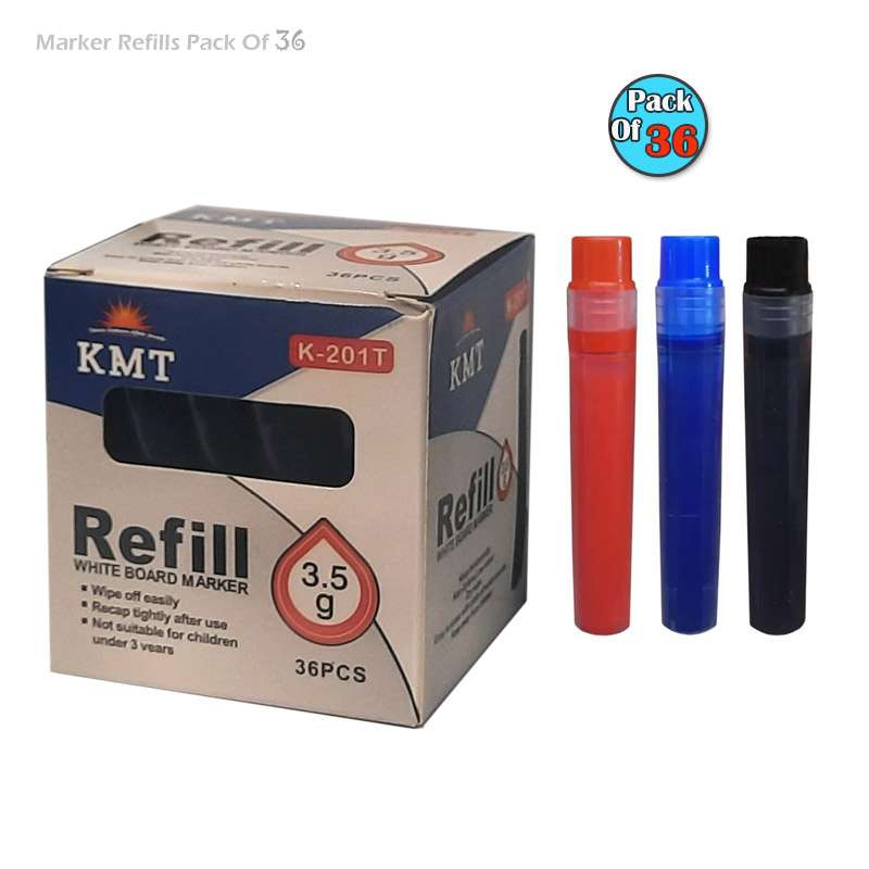 جوهر یدک ماژیک شارژی KMT - بسته 36 عددی